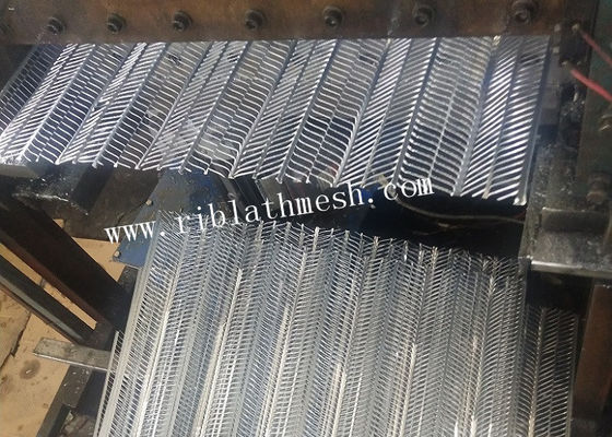 JF0704 Expanded Industrial Building Formwork High Rib Lath 0.25mm Thickness